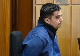 'El Margarito', la semana pasada, en el juicio.