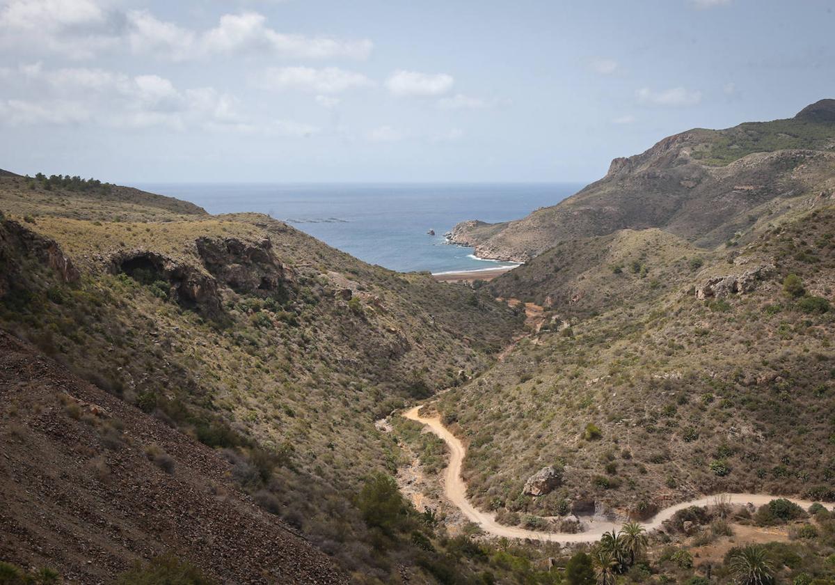 La playa de El Gorguel.