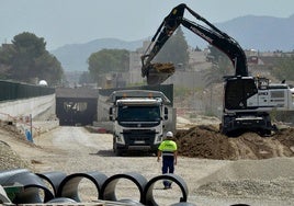 Trabajos entre Nonduermas y Alcantarilla, a continuación de Barriomar.