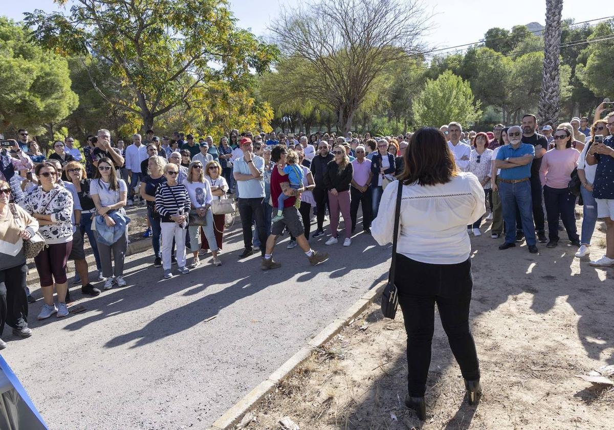 Imagen de archivo de la concentración del pasado octubre.