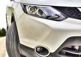 Rasguños en un coche, en una imagen de archivo.