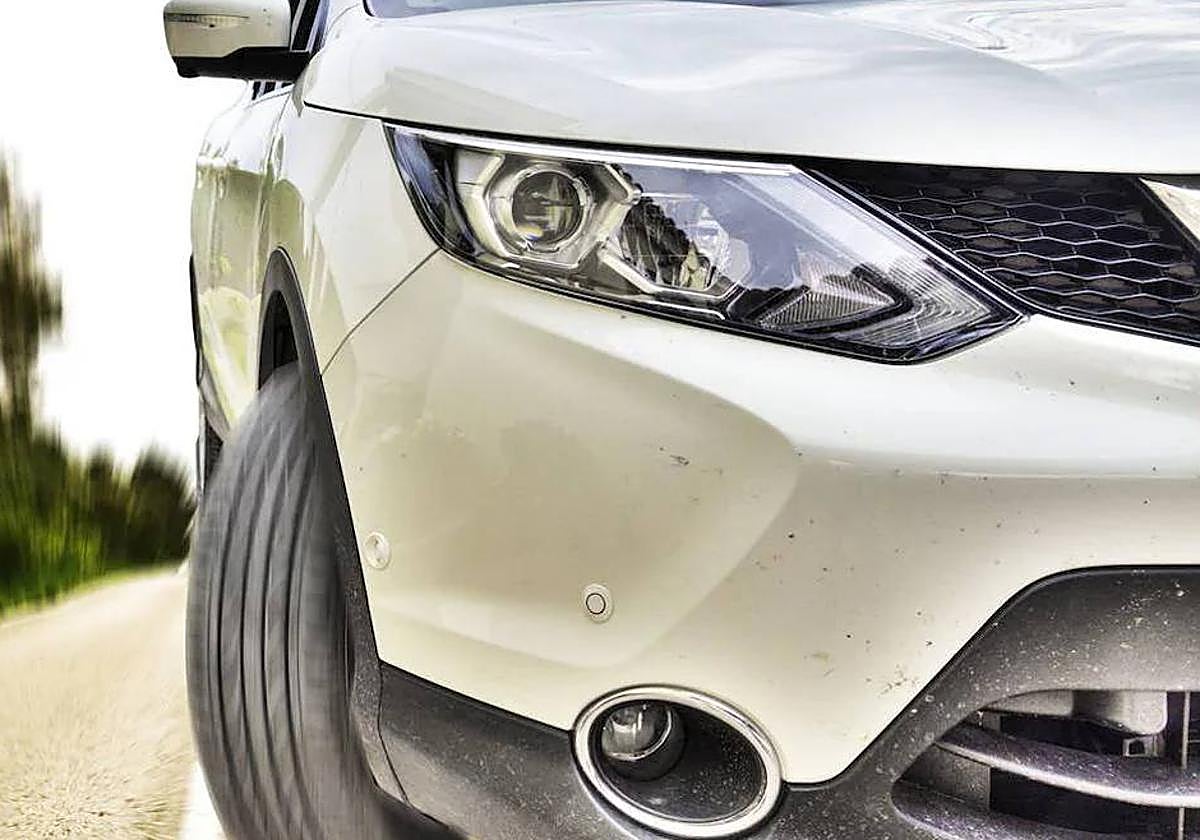 Rasguños en un coche, en una imagen de archivo.