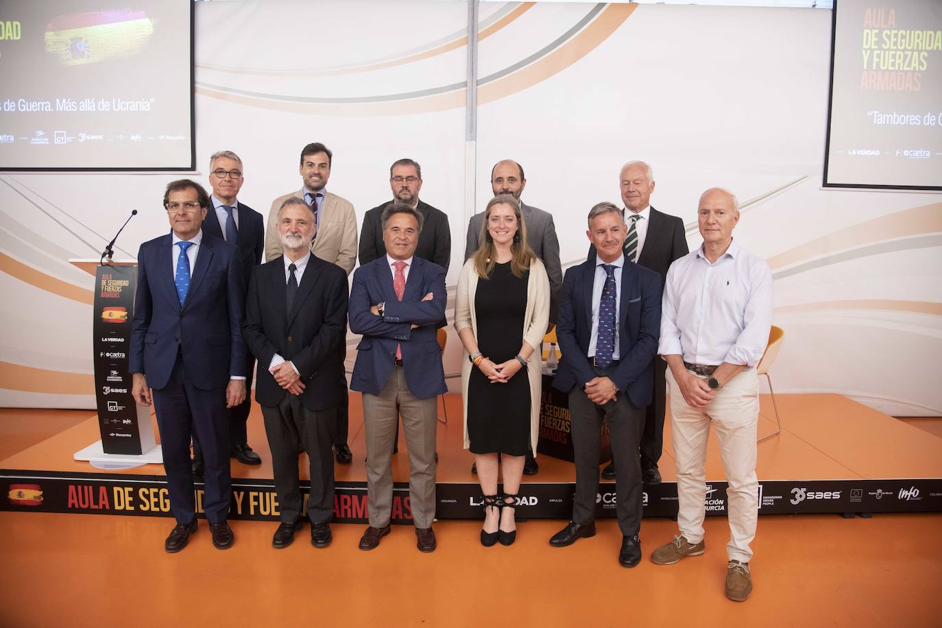 En imágenes, el II Aula de Seguridad y Fuerzas Armadas de LA VERDAD