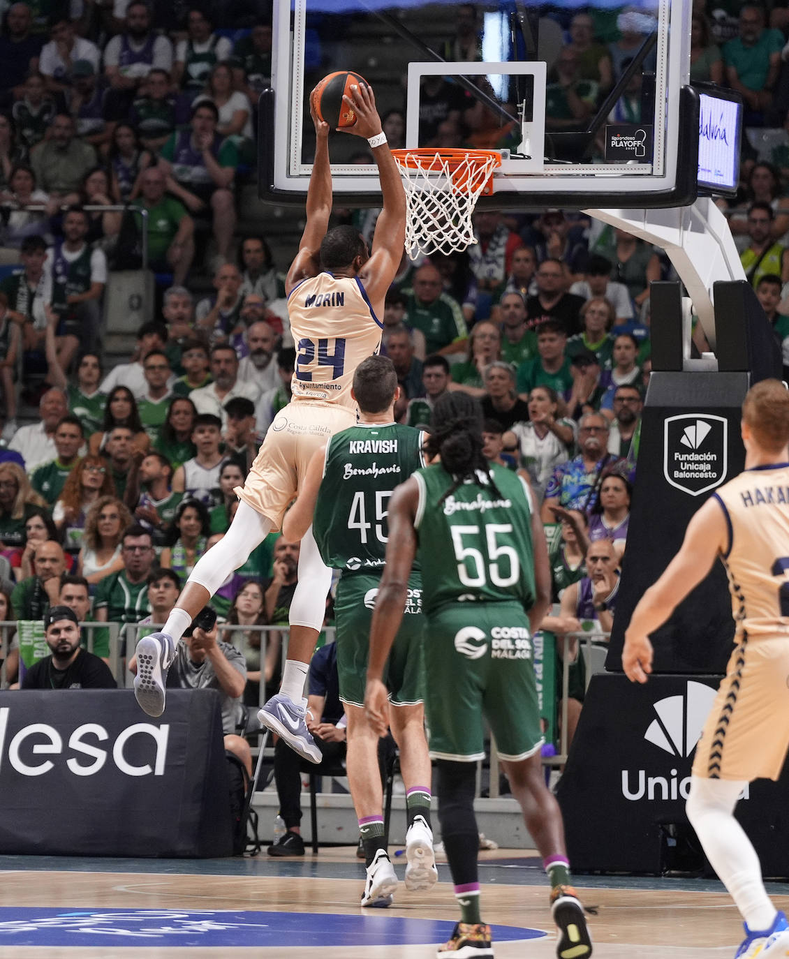 Las imágenes del Unicaja-UCAM (83-101)