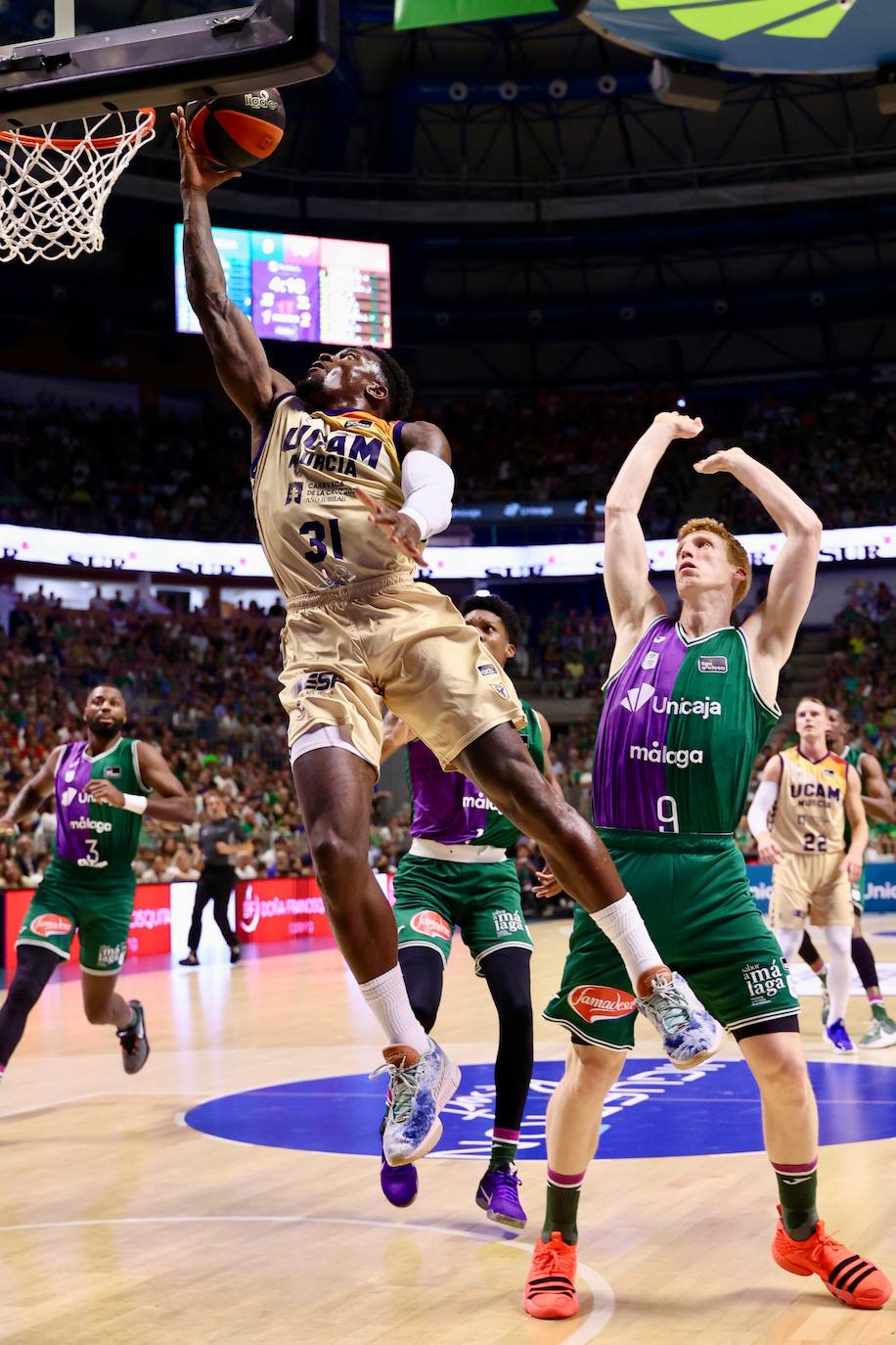 Las imágenes del Unicaja-UCAM (83-101)