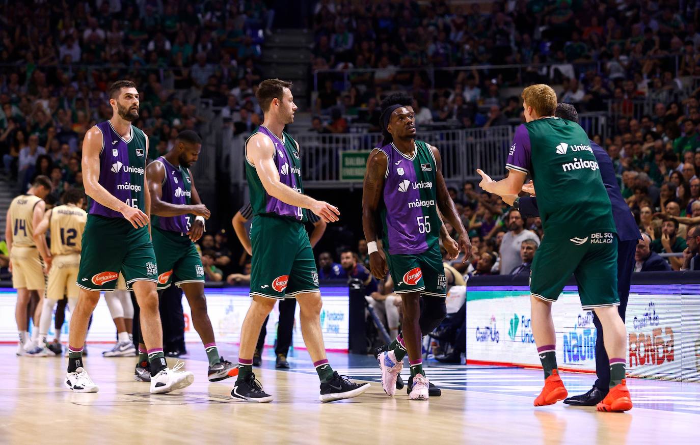 Las imágenes del Unicaja-UCAM (83-101)