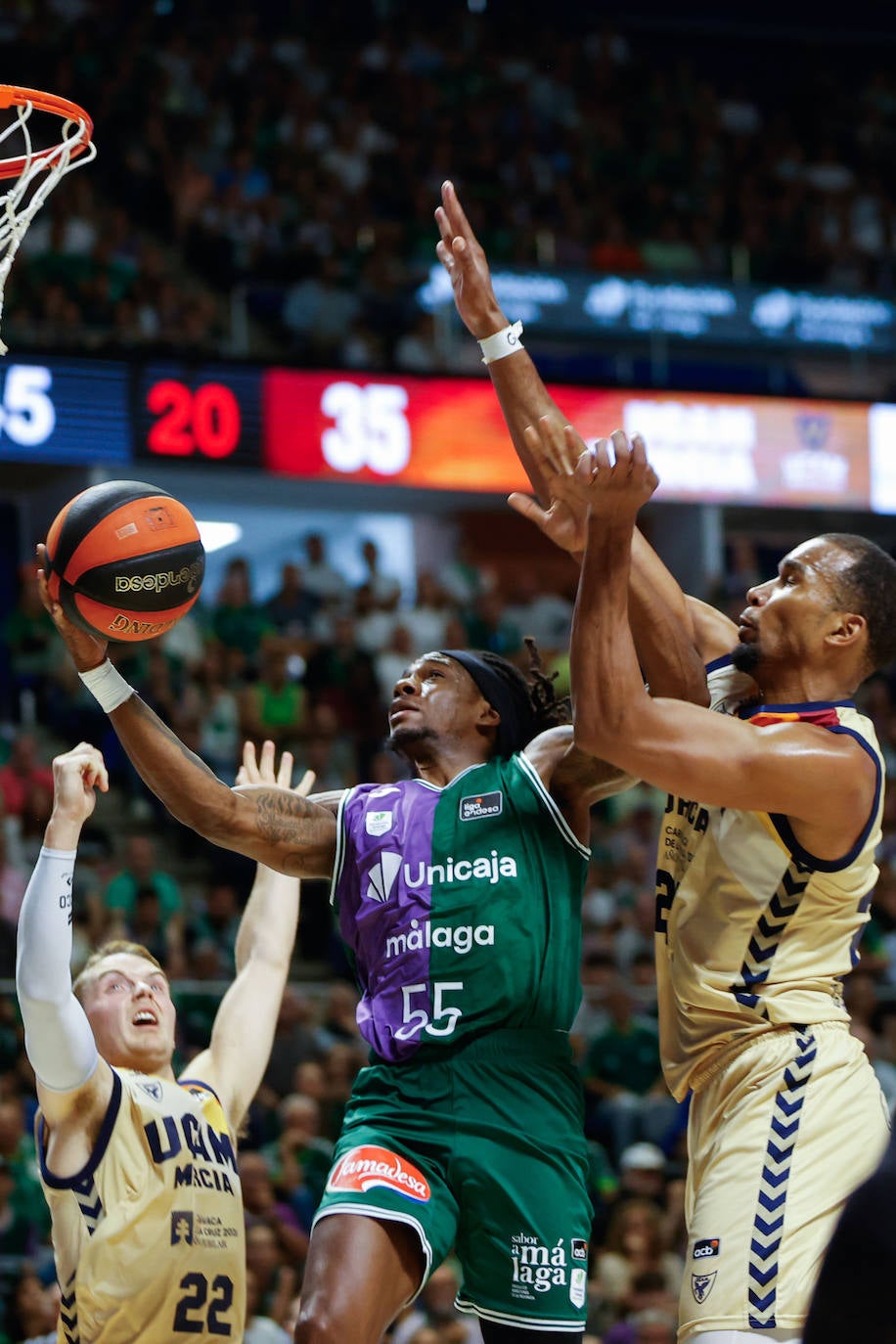 Las imágenes del Unicaja-UCAM (83-101)