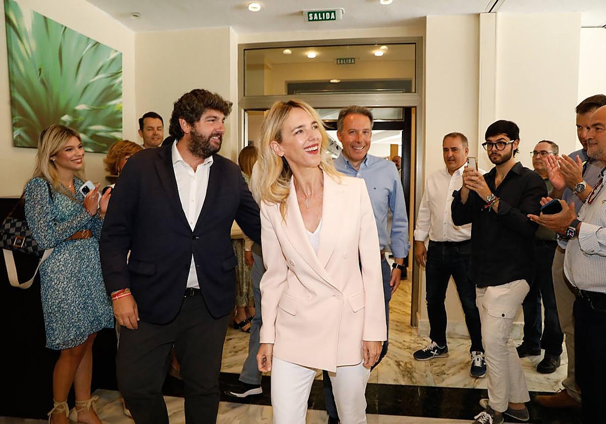 Acto electoral del PP en Lorca con Cayetana Álvarez de Toledo, en imágenes