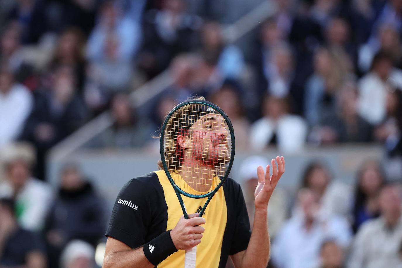 Las imágenes del partido entre Carlos Alcaraz y Stefanos Tsitsipas