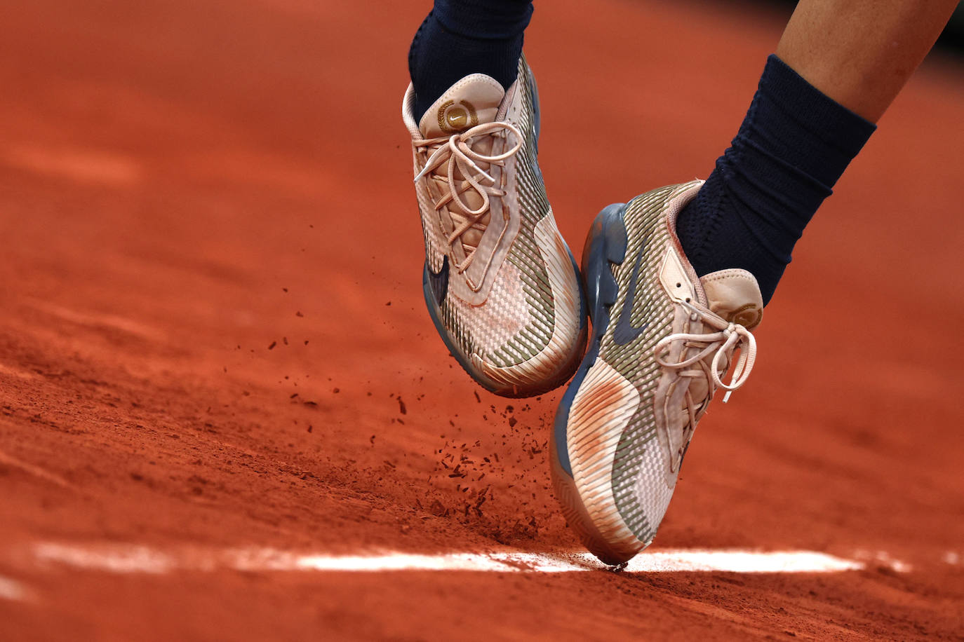 Las imágenes del partido entre Carlos Alcaraz y Stefanos Tsitsipas