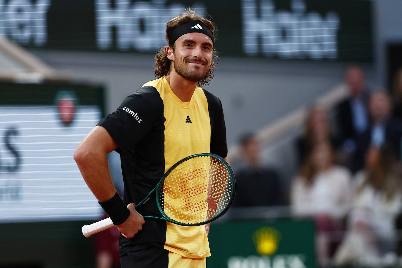 Las imágenes del partido entre Carlos Alcaraz y Stefanos Tsitsipas