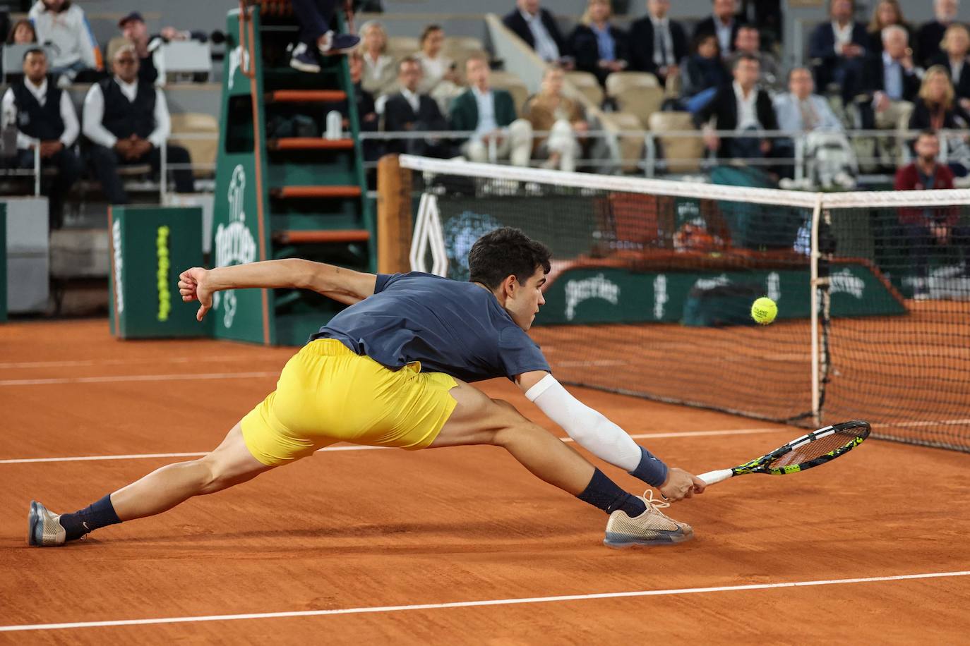 Las imágenes del partido entre Carlos Alcaraz y Stefanos Tsitsipas