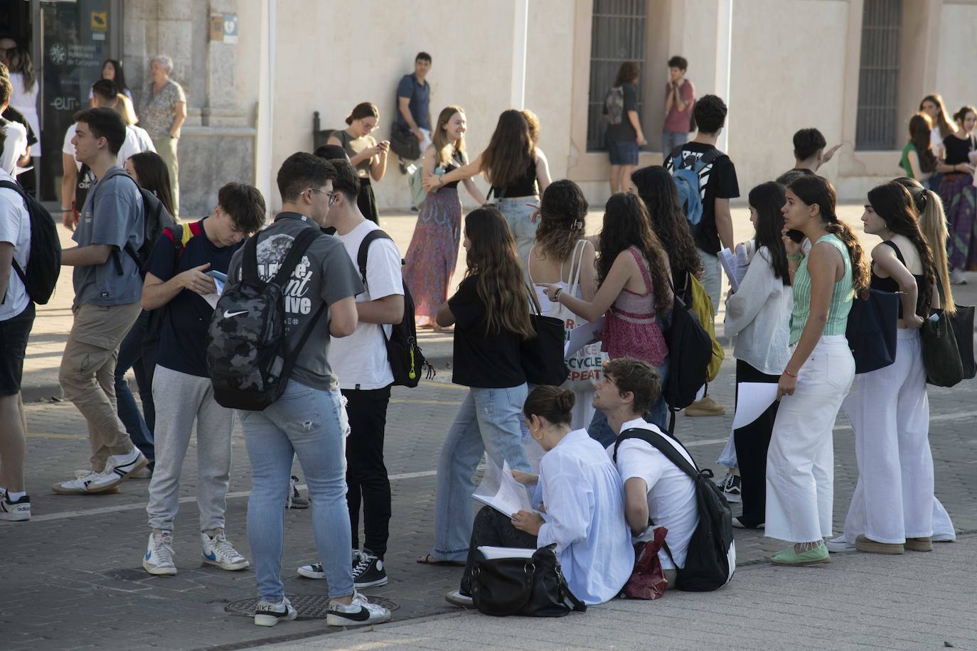 El inicio de la Ebau en Cartagena, en imágenes