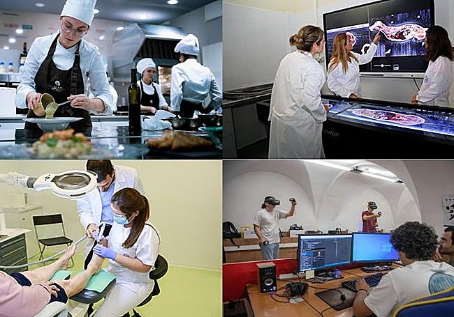 La UCAM ofrece una formación tutorizada con prácticas internas que se complementan con las externas.