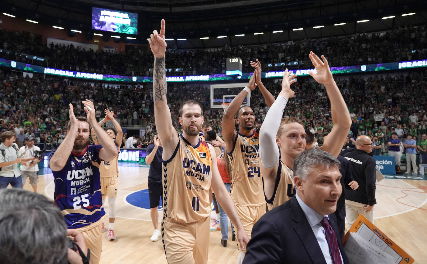 Las imágenes de la victoria del UCAM