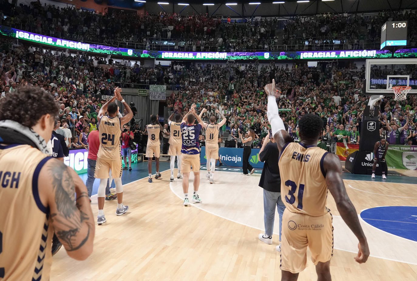 Las imágenes de la victoria del UCAM