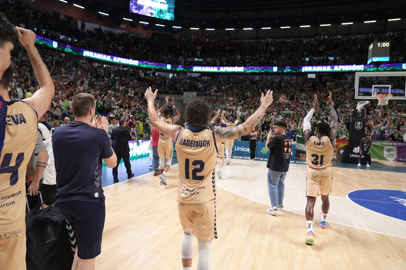 Las imágenes de la victoria del UCAM