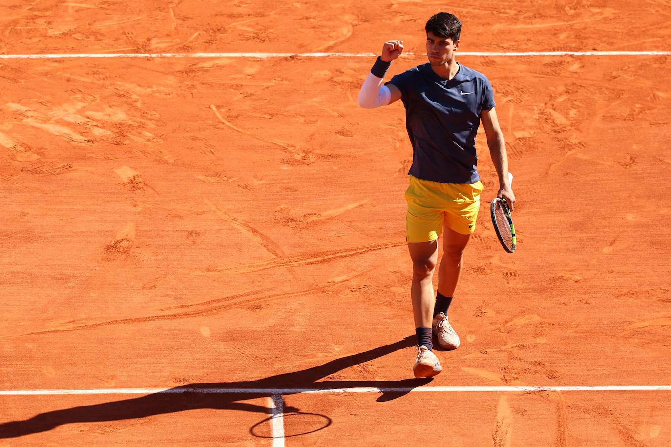 La victoria de Carlos Alcaraz ante Sinner en Roland Garros, en imágenes