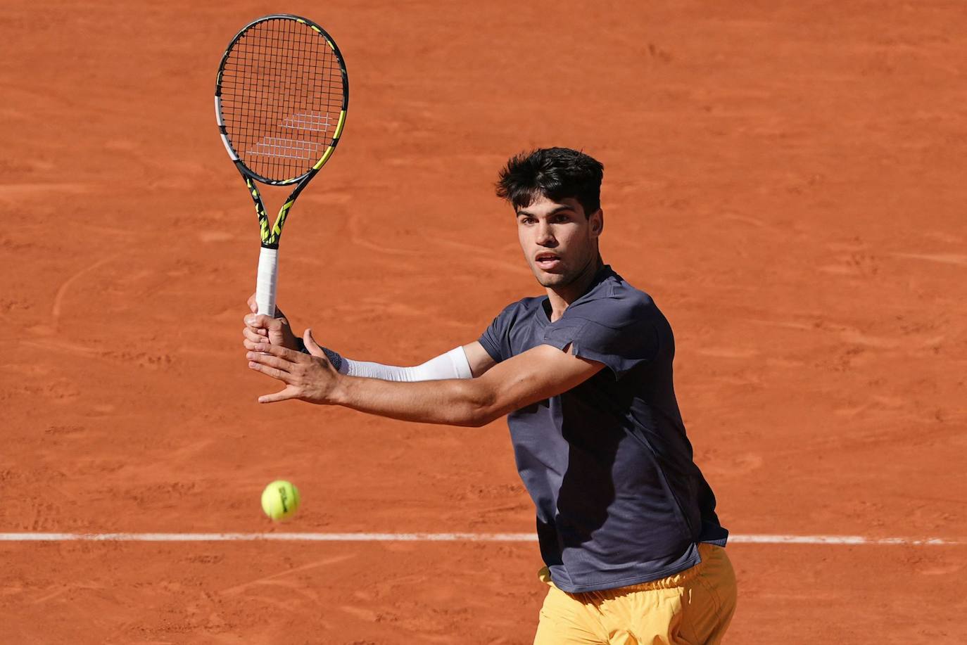 La victoria de Carlos Alcaraz ante Sinner en Roland Garros, en imágenes