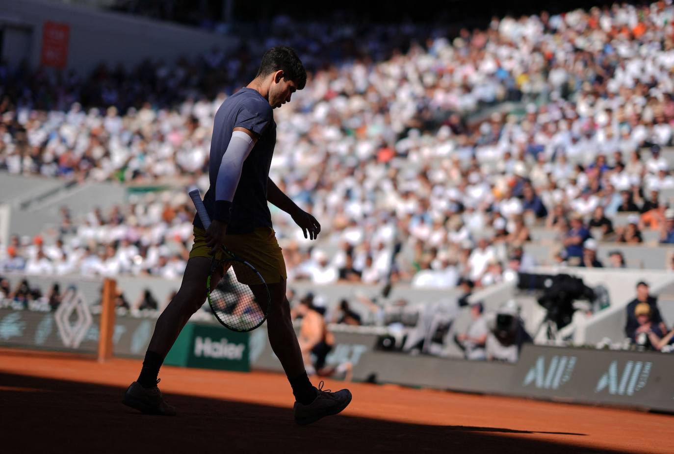 La victoria de Carlos Alcaraz ante Sinner en Roland Garros, en imágenes