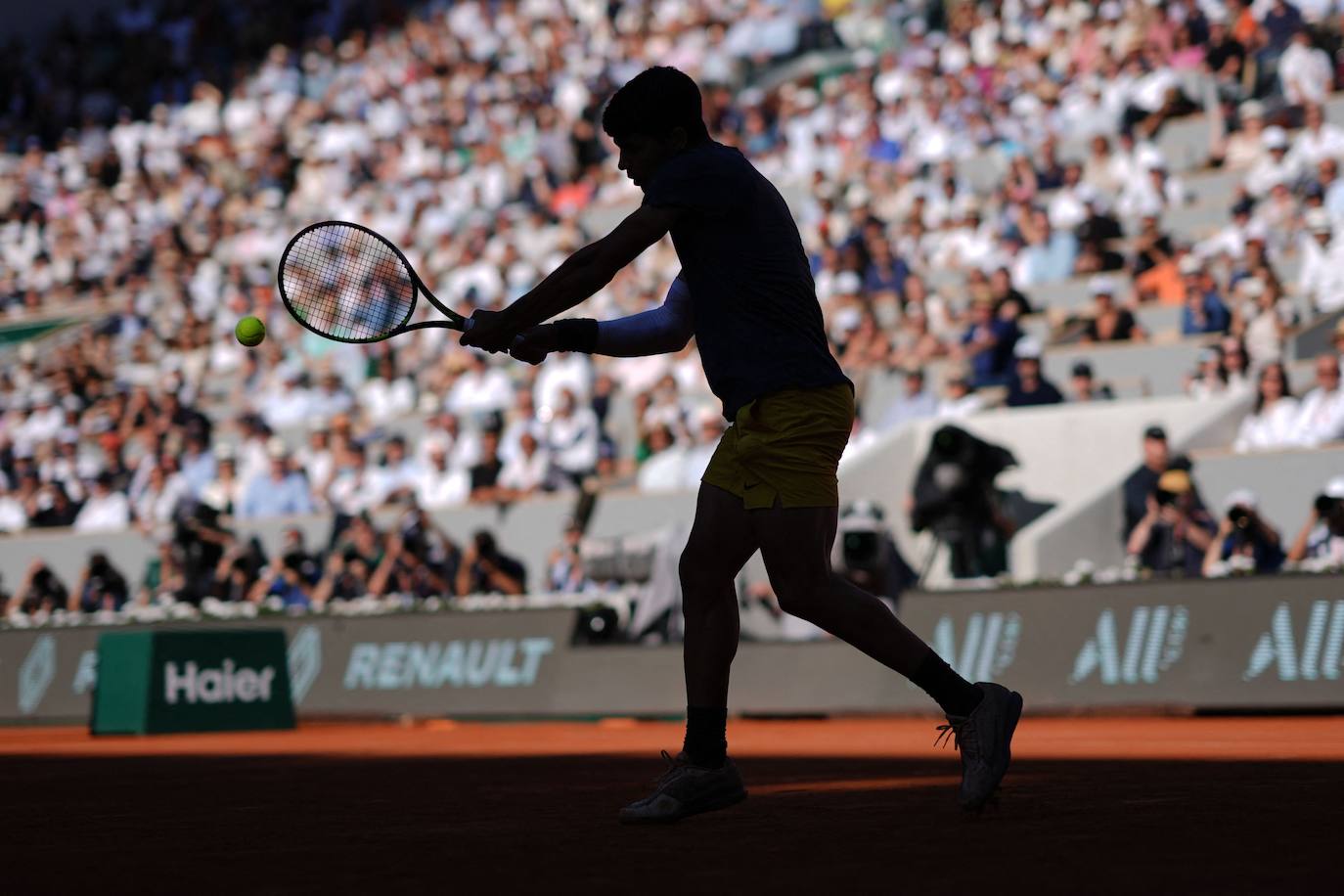 La victoria de Carlos Alcaraz ante Sinner en Roland Garros, en imágenes