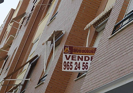 Piso en venta en imagen de archivo.