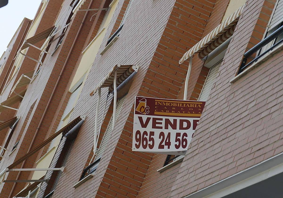 Piso en venta en imagen de archivo.