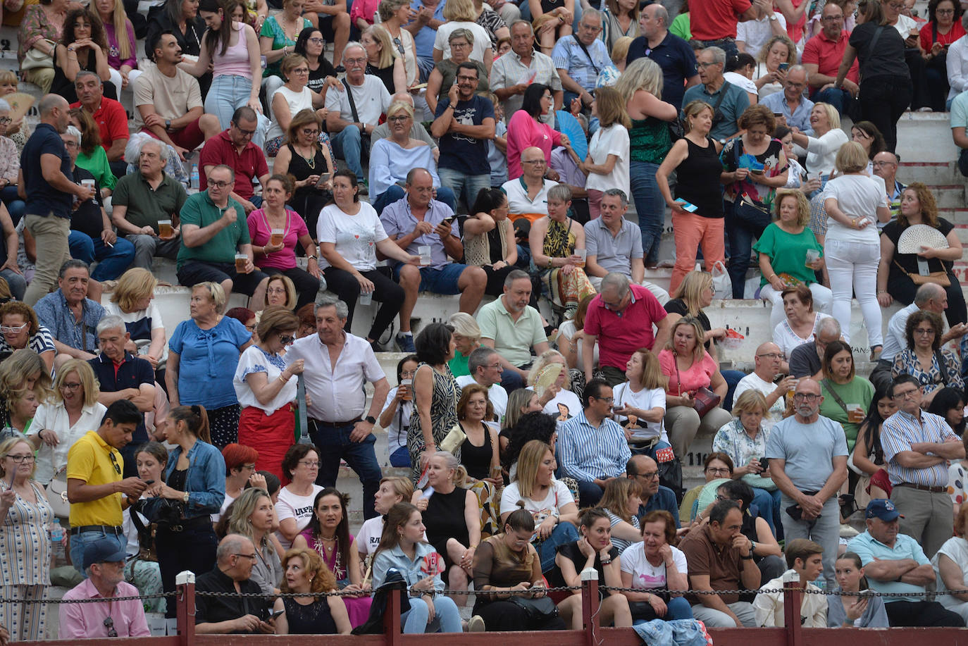 El concierto de Raphael en Murcia, en imágenes