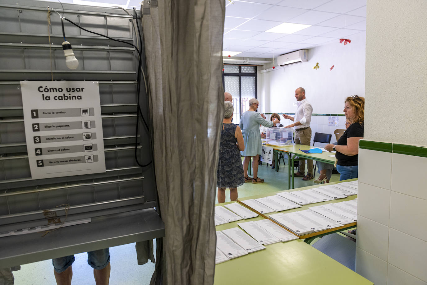 Las elecciones europeas en la Región de Murcia, en imágenes