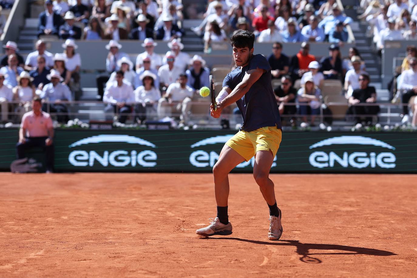 La final de Roland Garros entre Carlos Alcaraz y Alexander Zverev, en imágenes