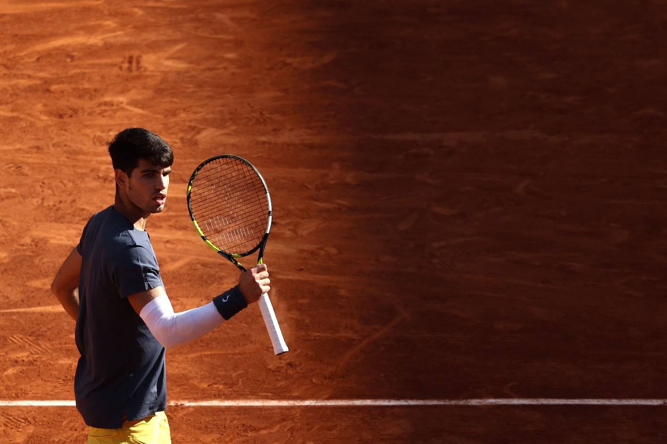 La final de Roland Garros entre Carlos Alcaraz y Alexander Zverev, en imágenes