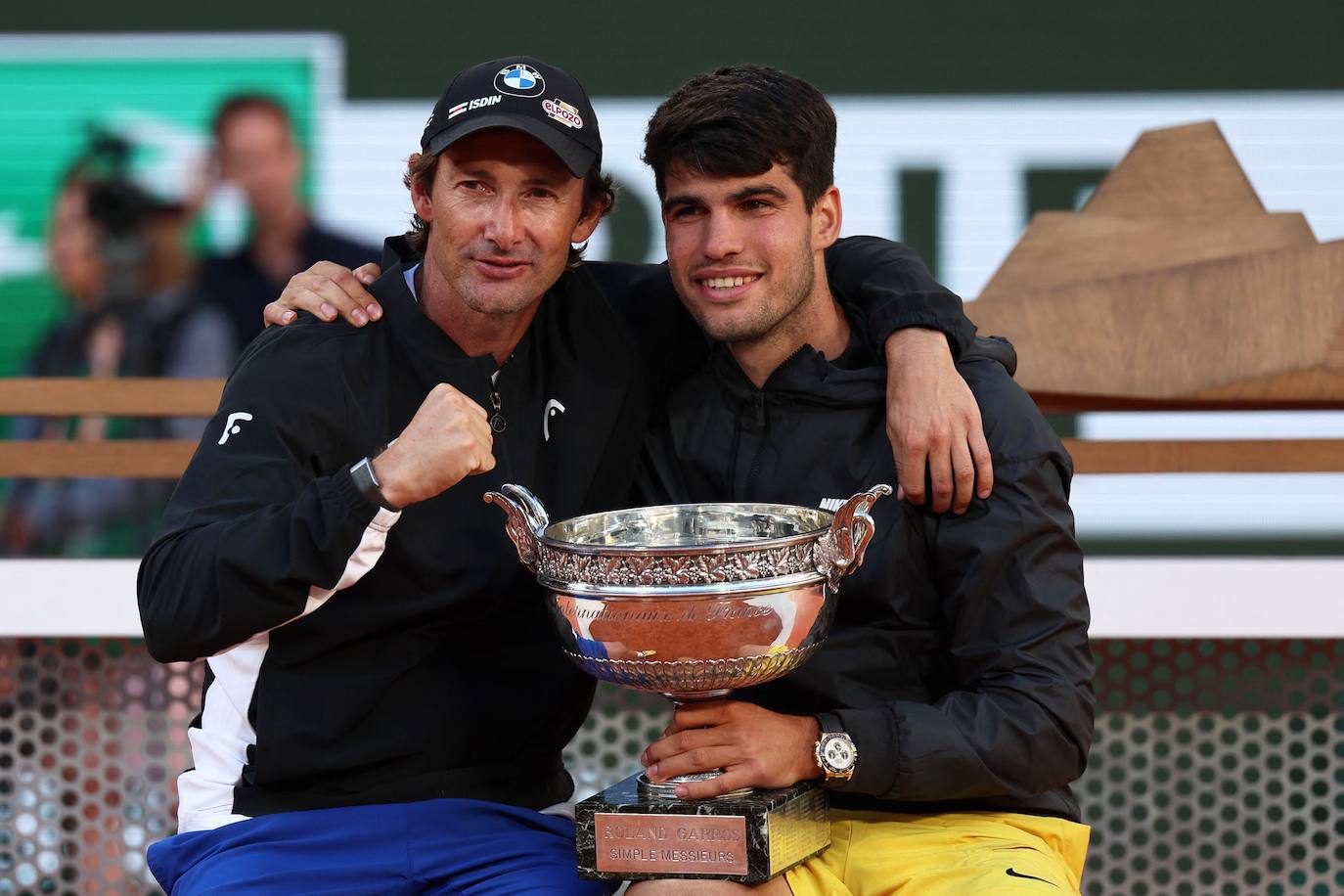 La final de Roland Garros entre Carlos Alcaraz y Alexander Zverev, en imágenes