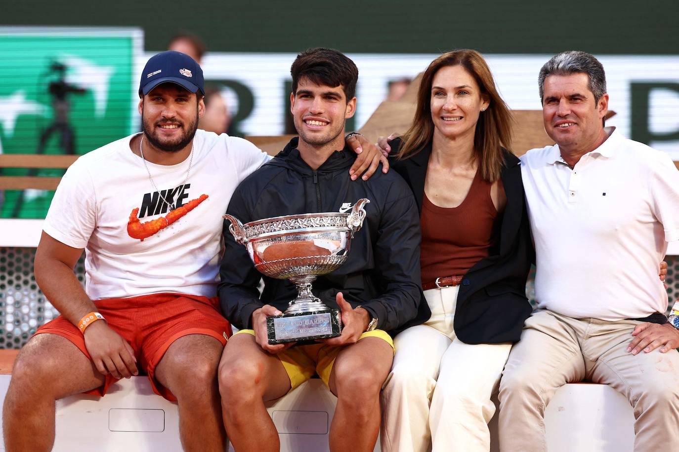 La final de Roland Garros entre Carlos Alcaraz y Alexander Zverev, en imágenes