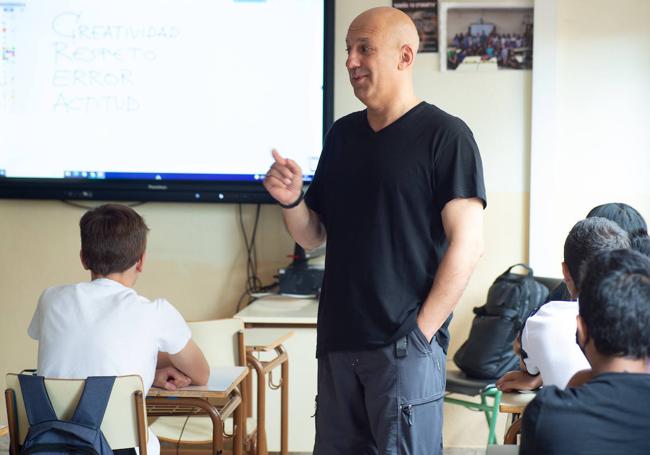 Andrés Carlos López, profesor de un instituto de Jumilla y experto en innovación educativa.