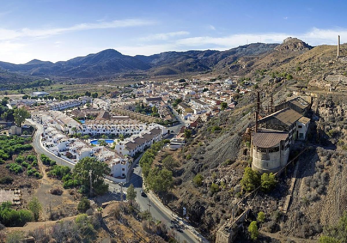 Imagen aérea del Lavadero Roberto.
