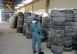 Vertedero clandestino desmantelado en Murcia.