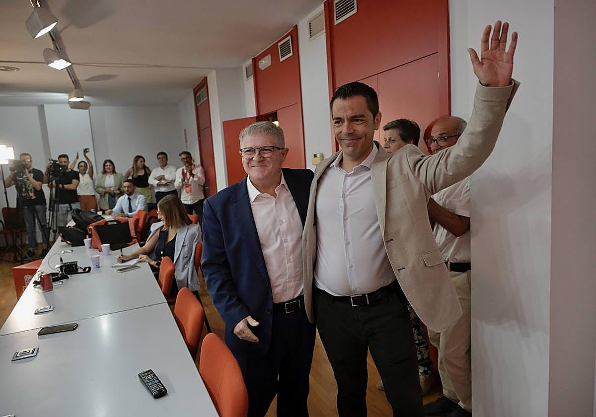 Las imágenes de la derrota del PSOE en las elecciones europeas