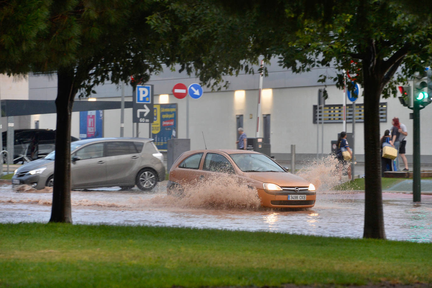 Las imágenes de la tromba de agua en Murcia