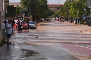 Las inundaciones por la lluvia en Murcia, en imágenes