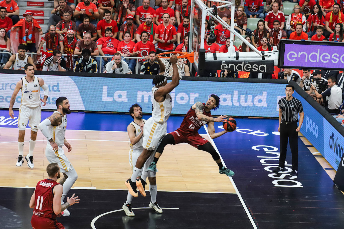Las imágenes del UCAM-Real Madrid (73-84)