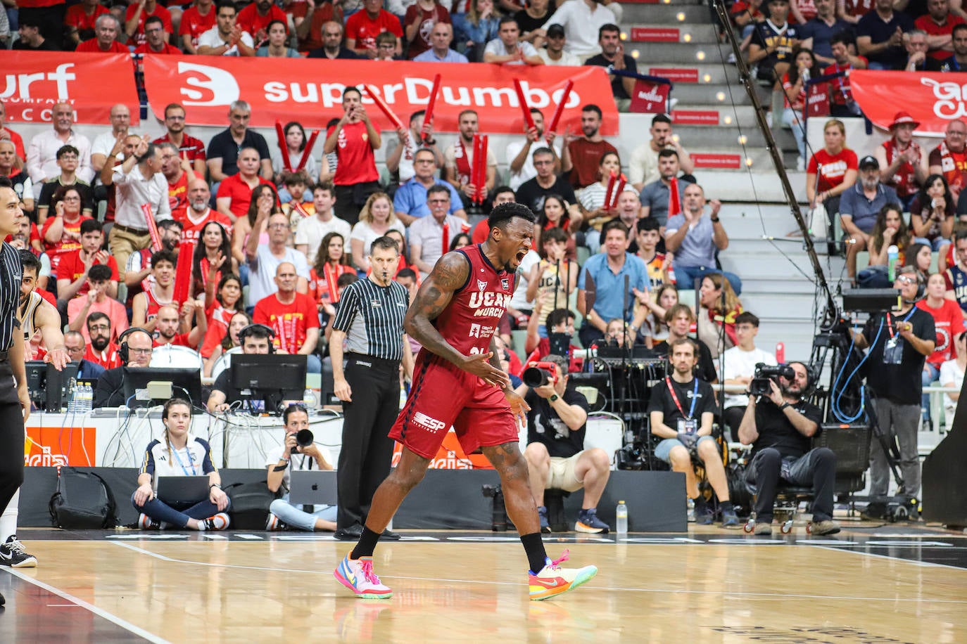 Las imágenes del UCAM-Real Madrid (73-84)