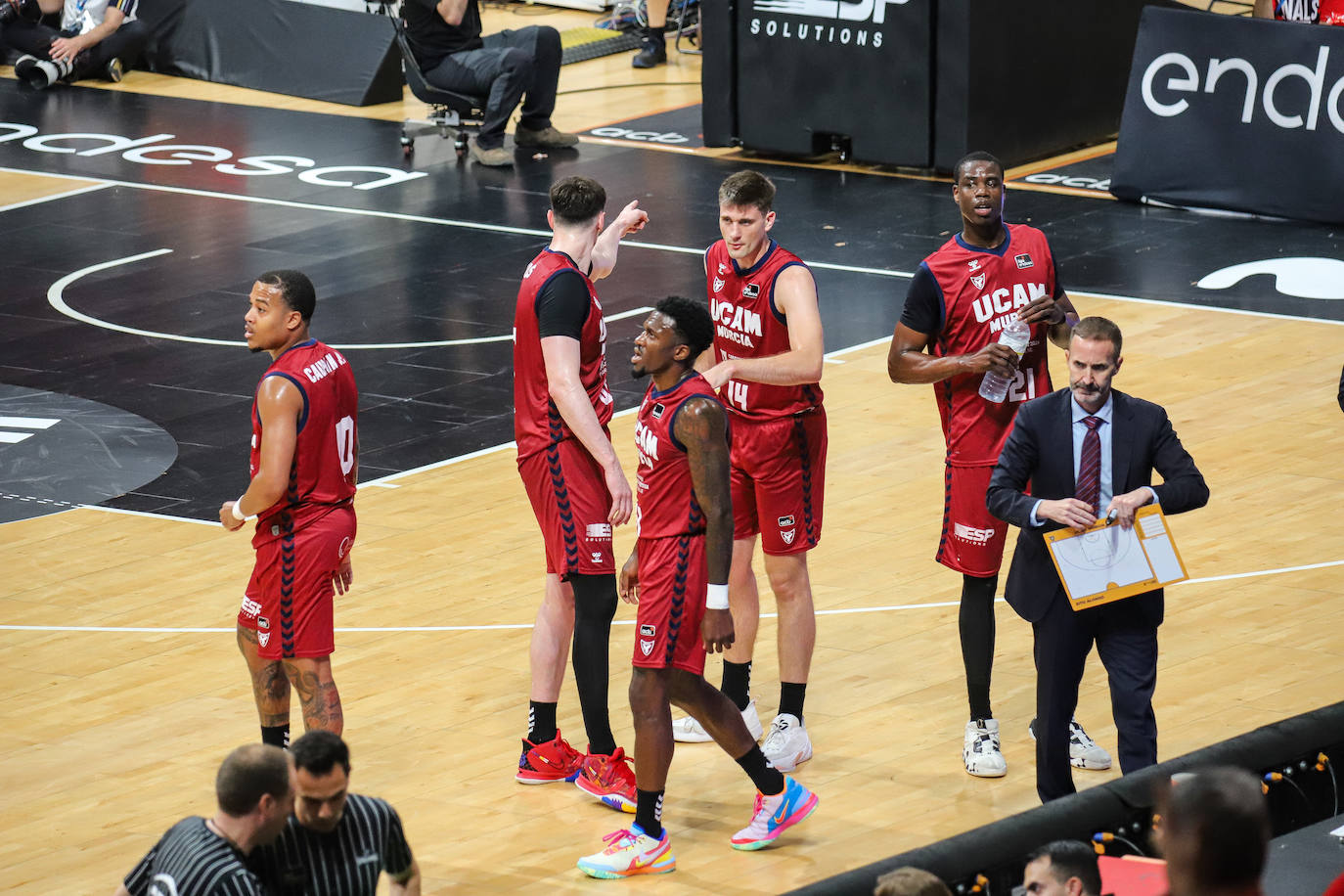 Las imágenes del UCAM-Real Madrid (73-84)