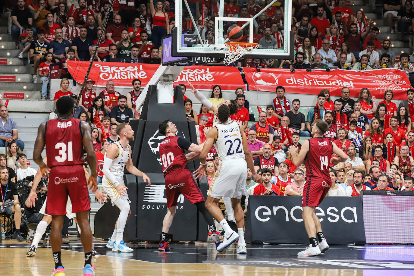 Las imágenes del UCAM-Real Madrid (73-84)