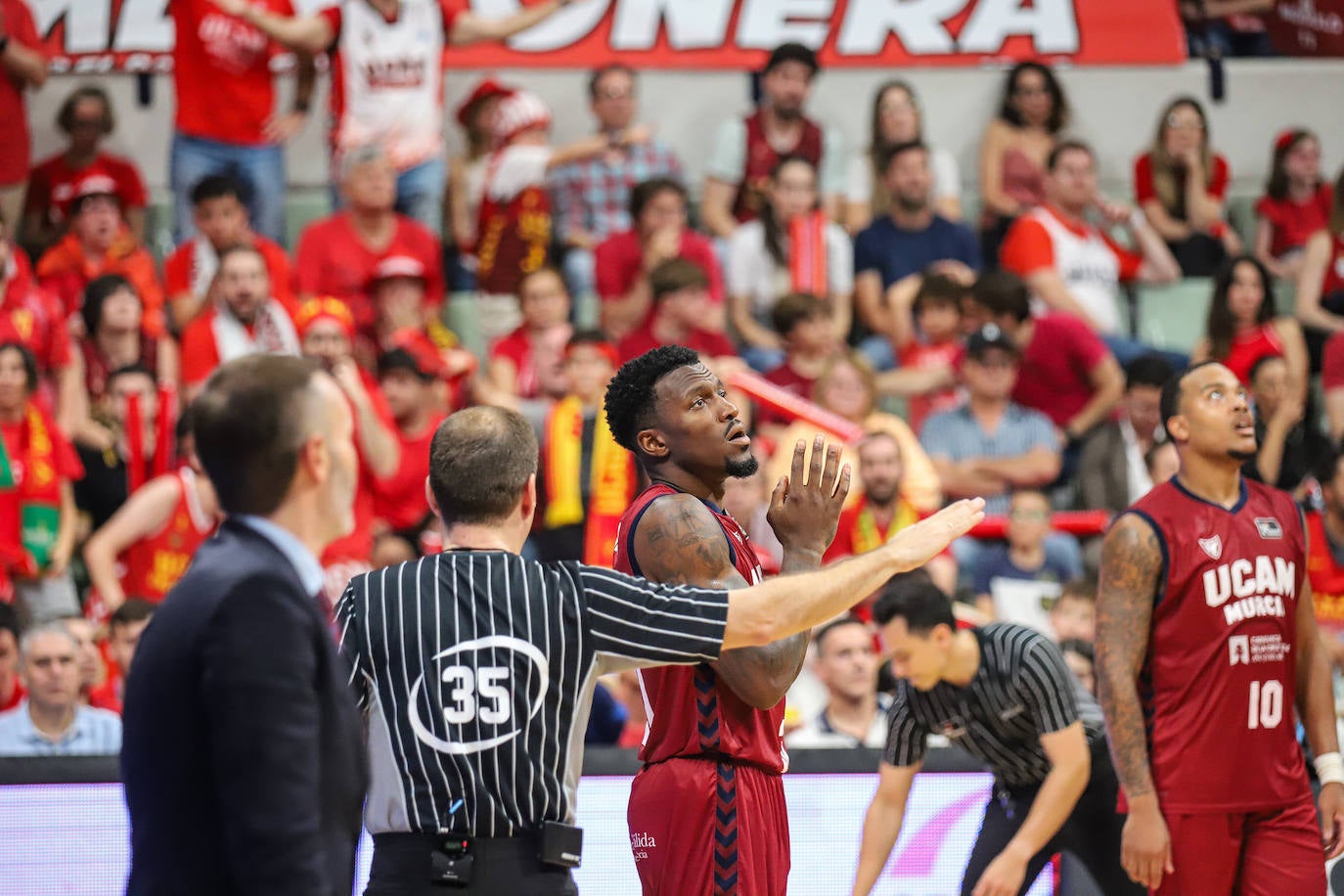 Las imágenes del UCAM-Real Madrid (73-84)