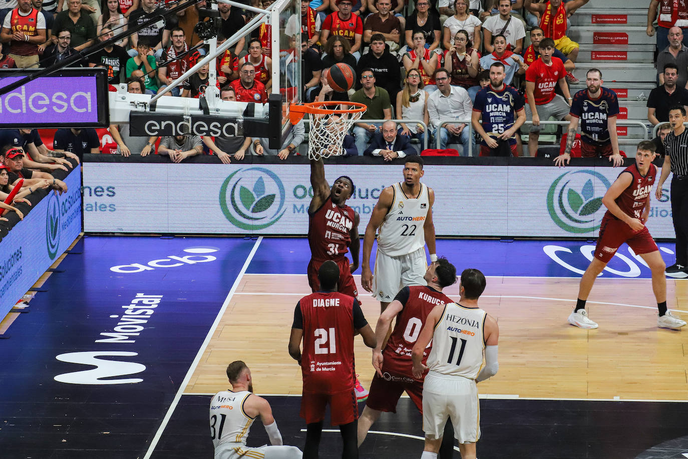 Las imágenes del UCAM-Real Madrid (73-84)