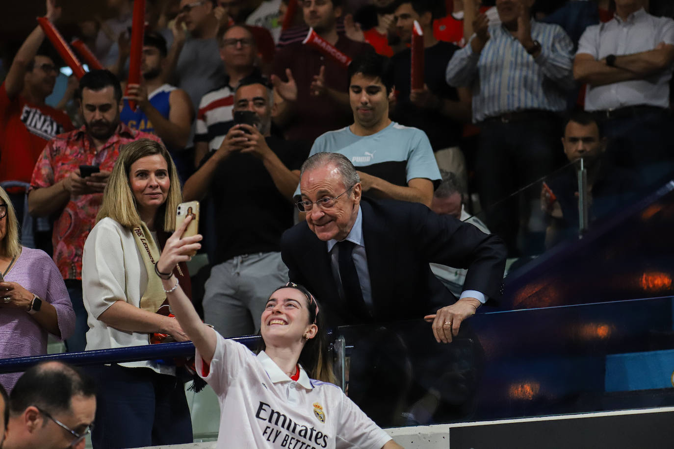 Las imágenes de la celebración del UCAM y el Real Madrid