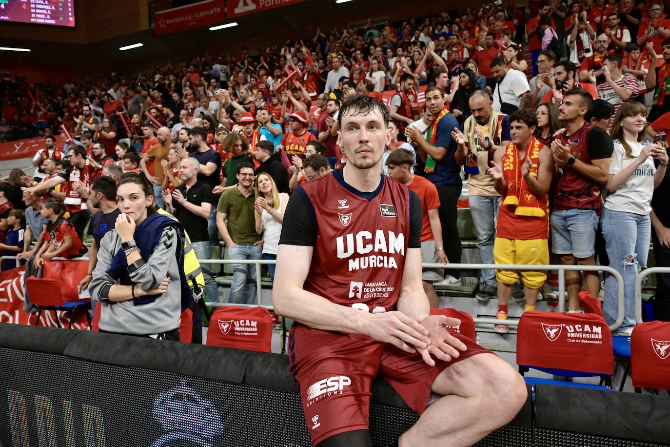 Las imágenes de la celebración del UCAM y el Real Madrid