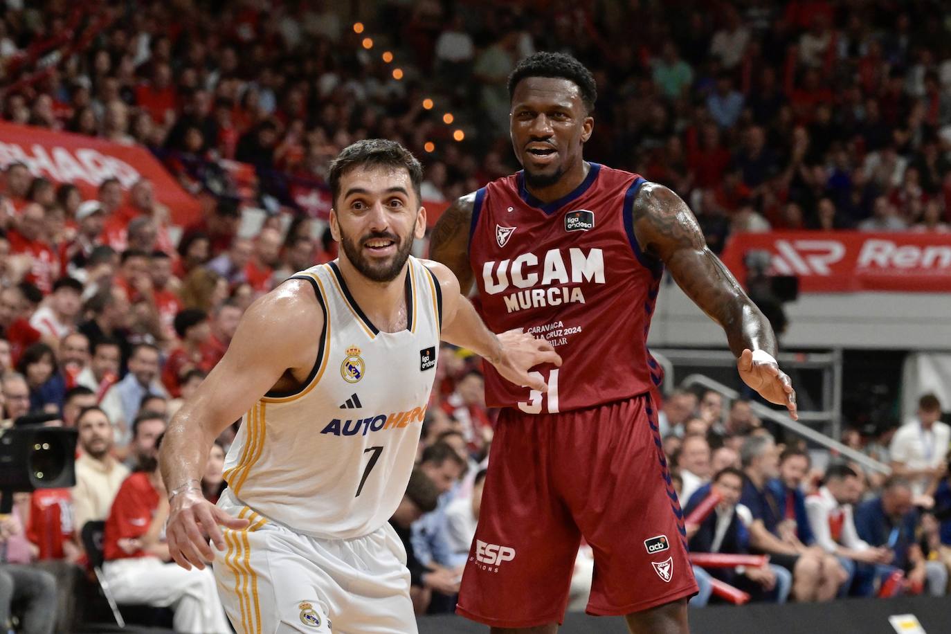 Las imágenes del UCAM-Real Madrid (73-84)