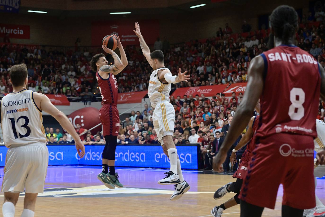 Las imágenes del UCAM-Real Madrid (73-84)