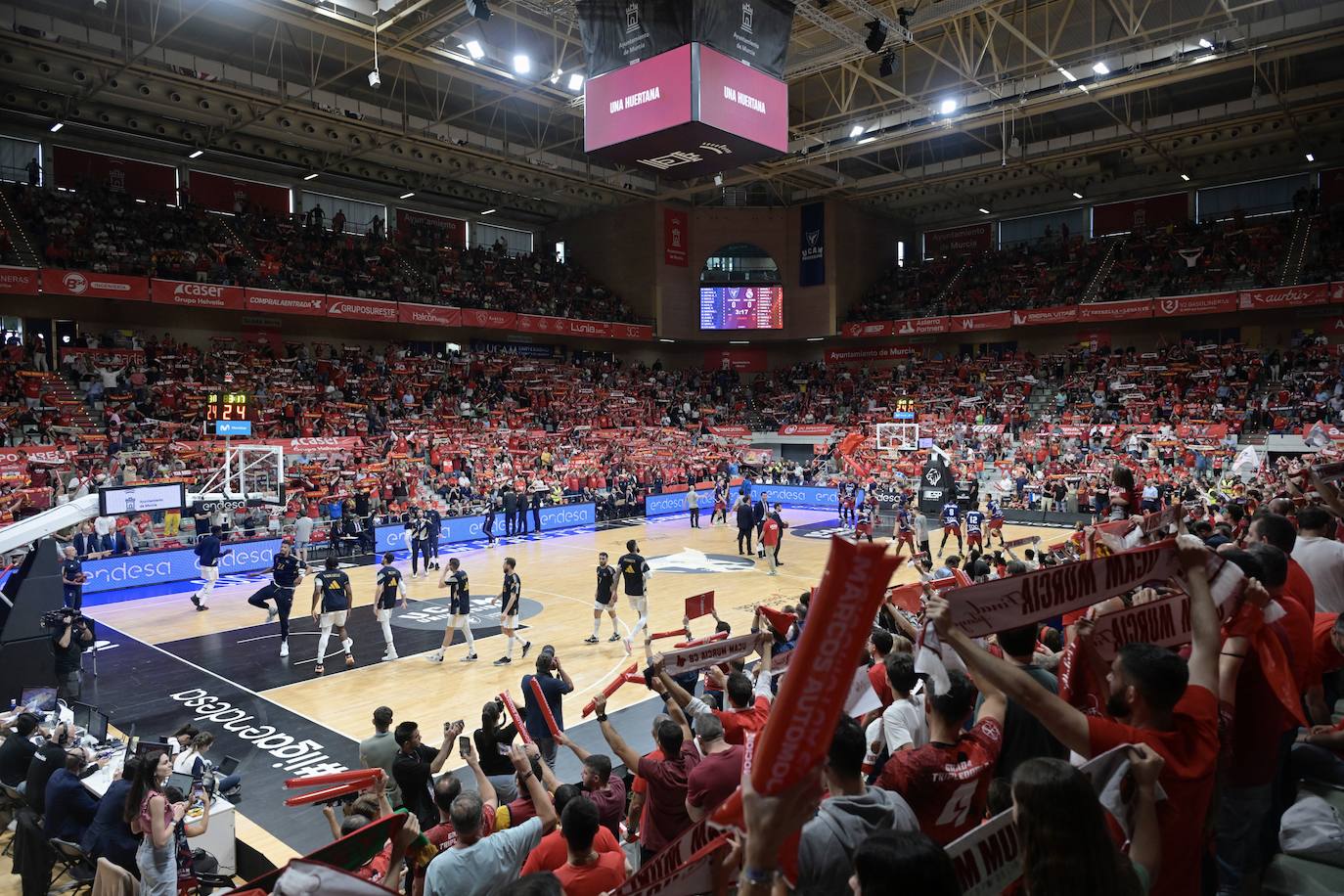 Las imágenes del UCAM-Real Madrid (73-84)